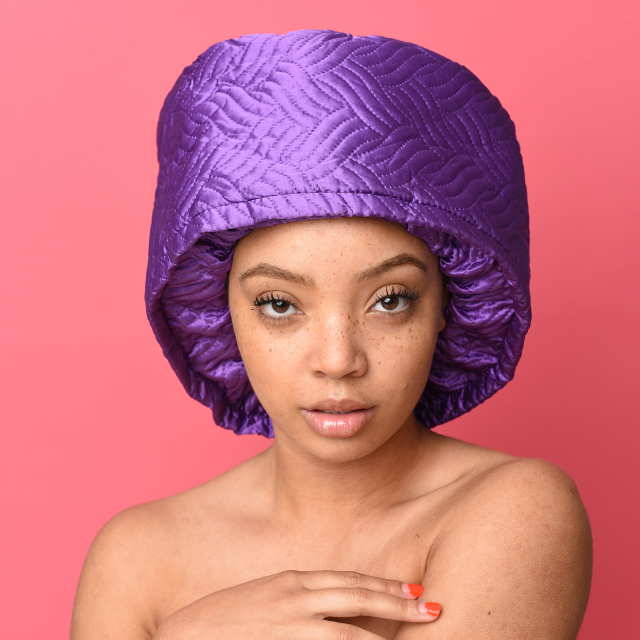 XL Afro Steam Cap 2.0 - Rescue Your Locs with Deep, Lasting Hydration
