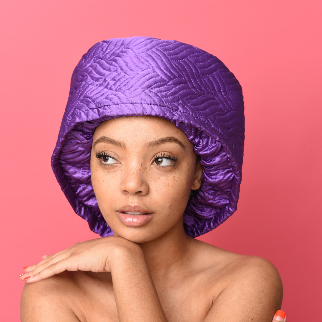 XL Afro Steam Cap 2.0 - Rescue Your Locs with Deep, Lasting Hydration